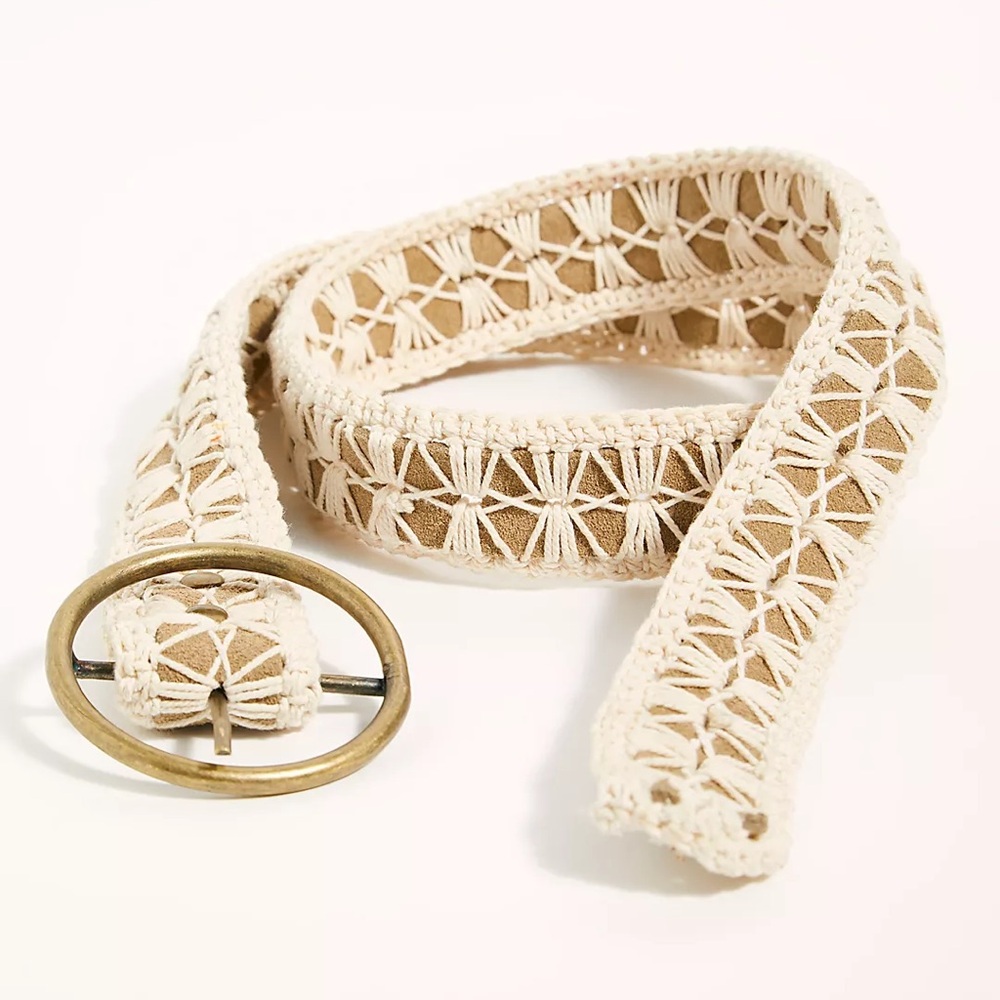 Free People Azura Macrame Belt